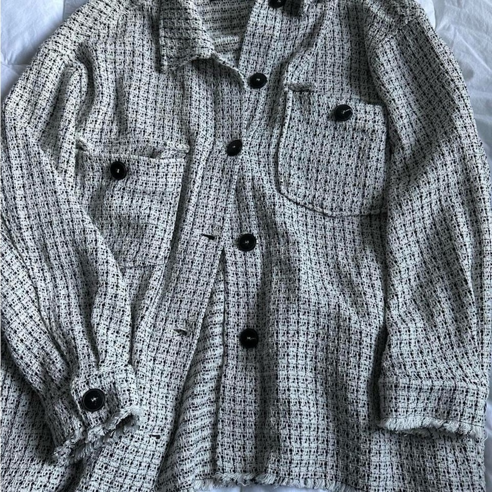 zara oversized jacket